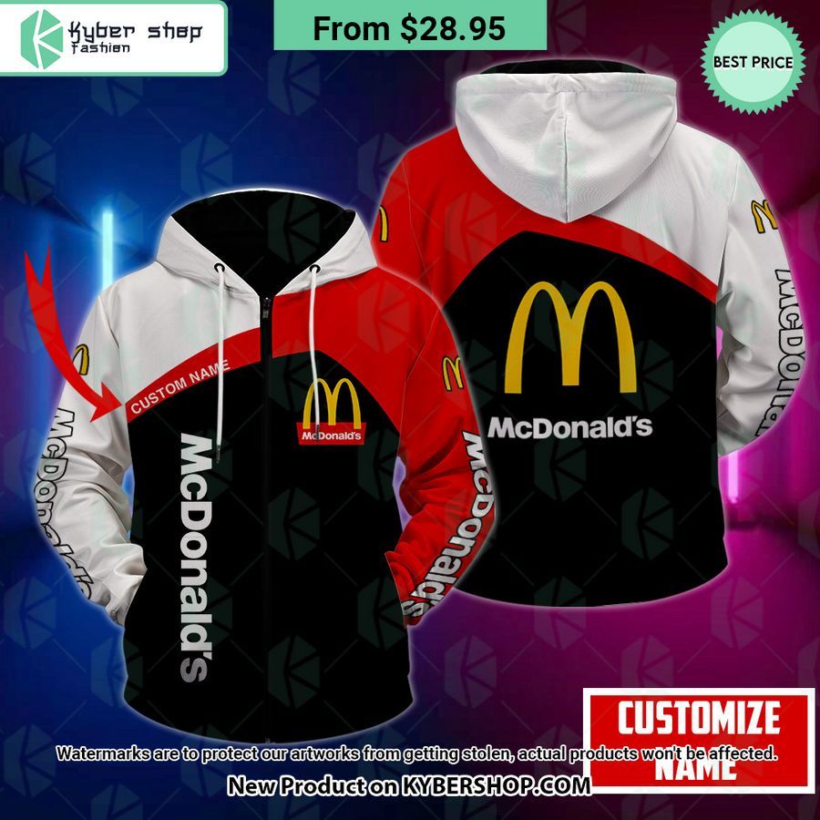 McDonald’s CUSTOM Shirt, Hoodie