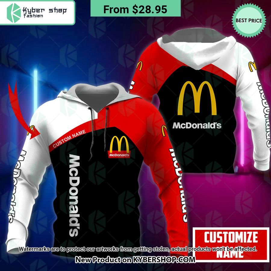 McDonald’s CUSTOM Shirt, Hoodie