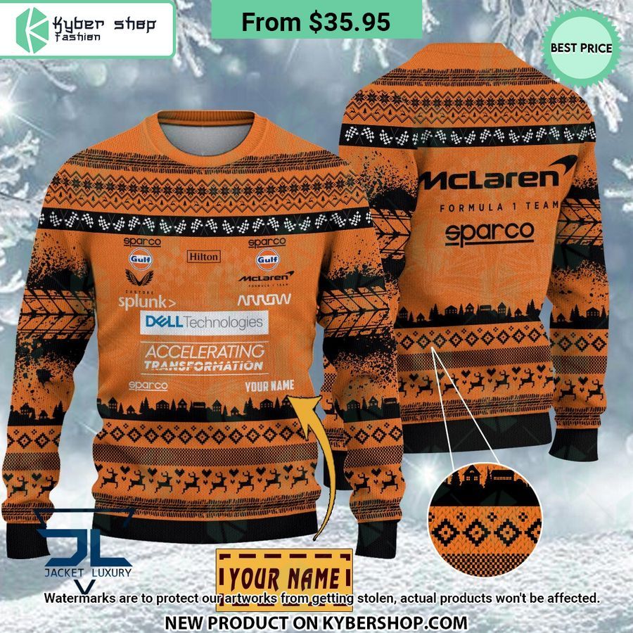 McLaren F1 Team CUSTOM Sweater