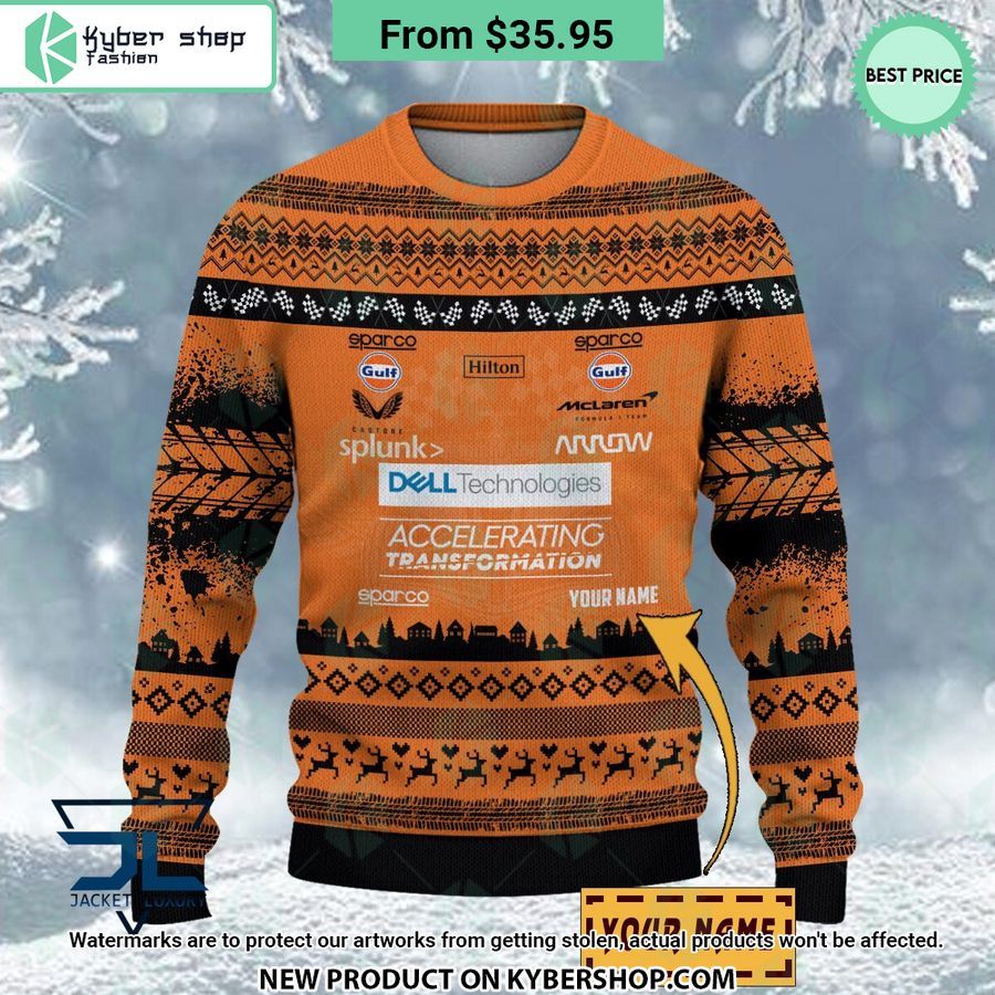 McLaren F1 Team CUSTOM Sweater