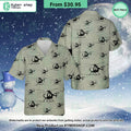 MD500 D Helicopter Silhouette Hawaiian Shirt