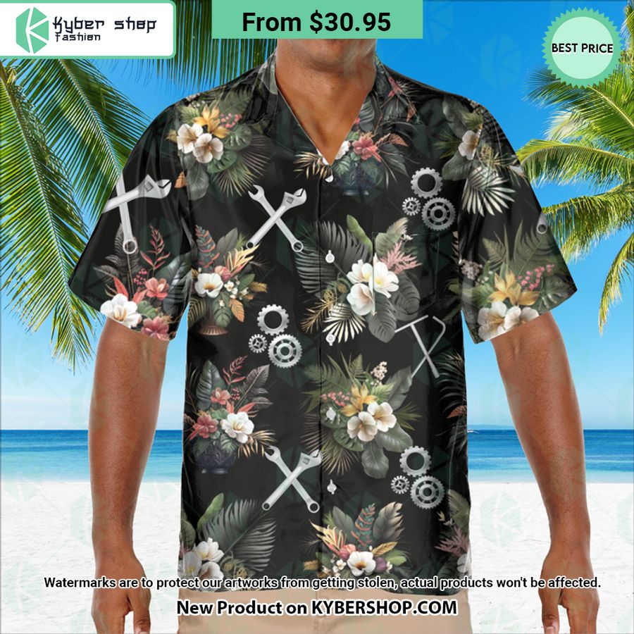 Mechanic Tool Hawaiian Shirt