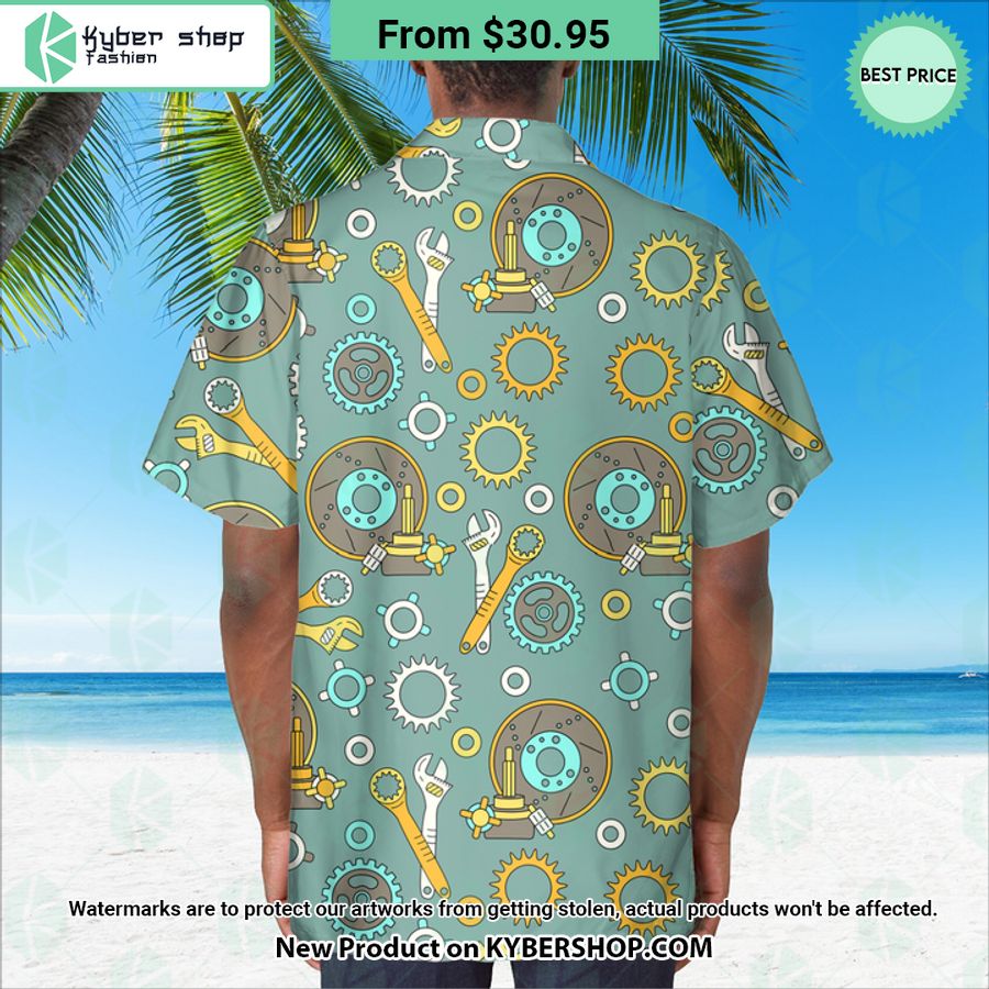 Mechanic Tools Hawaiian Shirt