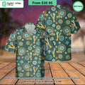 Mechanic Tools Pattern Hawaiian Shirt