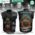 Megadeth The Sick The Dying And The Dead Sleeveless Denim Jacket