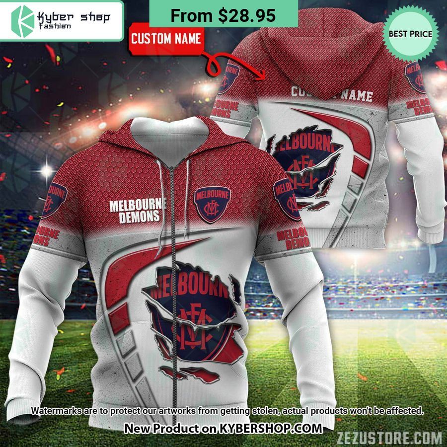 Melbourne Demons CUSTOM Hoodie