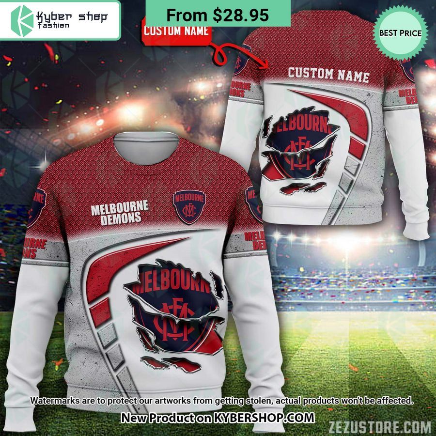 Melbourne Demons CUSTOM Hoodie
