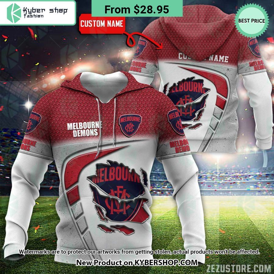 Melbourne Demons CUSTOM Hoodie