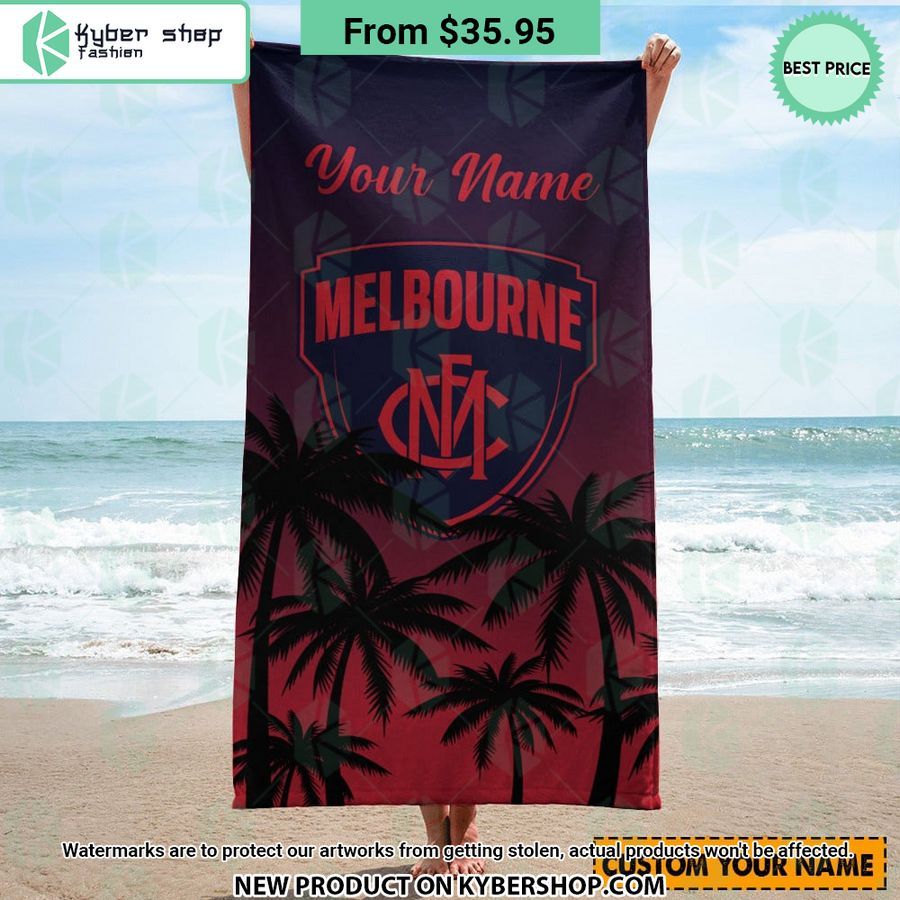 Melbourne FC CUSTOM Beach Towel
