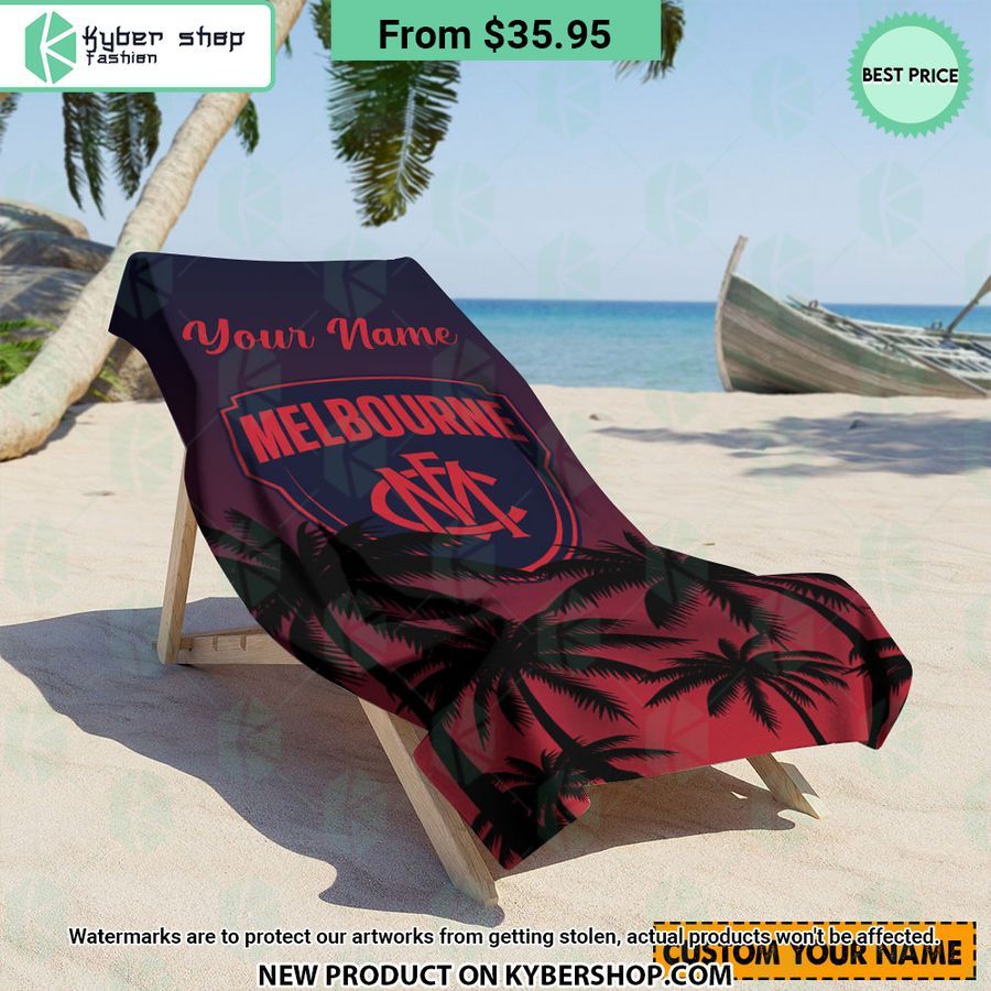 Melbourne FC CUSTOM Beach Towel