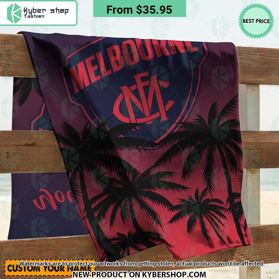 Melbourne FC CUSTOM Beach Towel