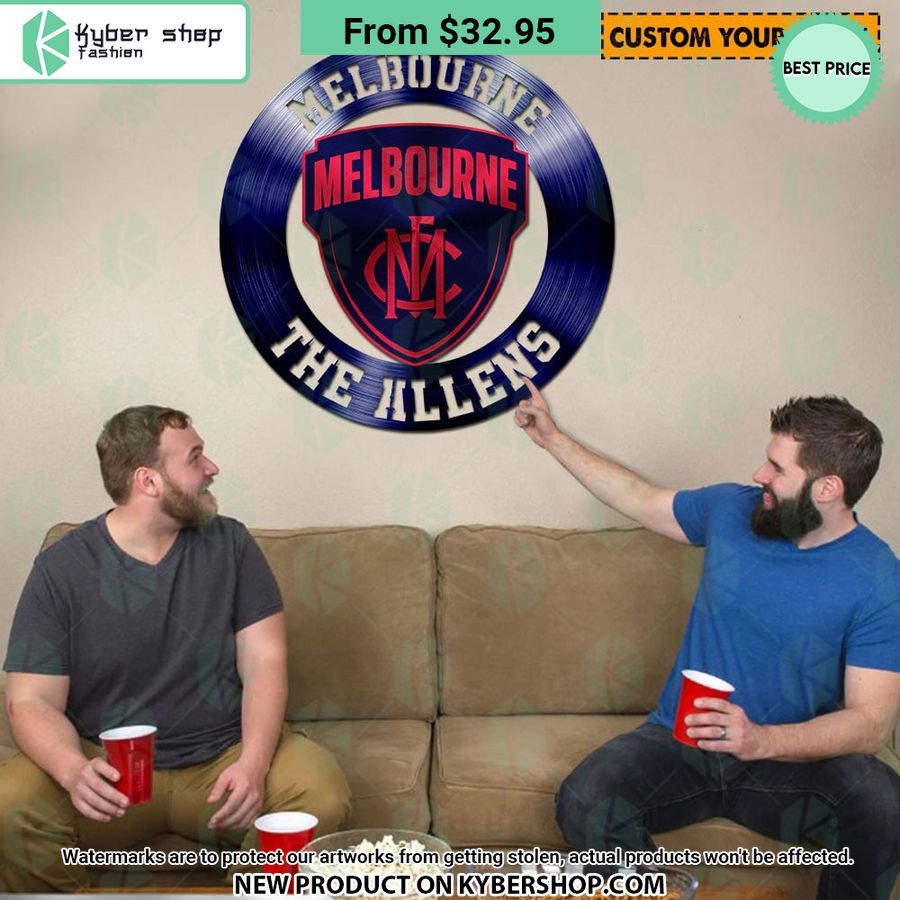 Melbourne FC CUSTOM Metal Sign