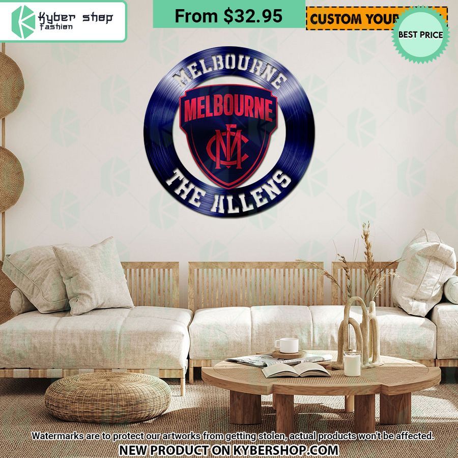 Melbourne FC CUSTOM Metal Sign