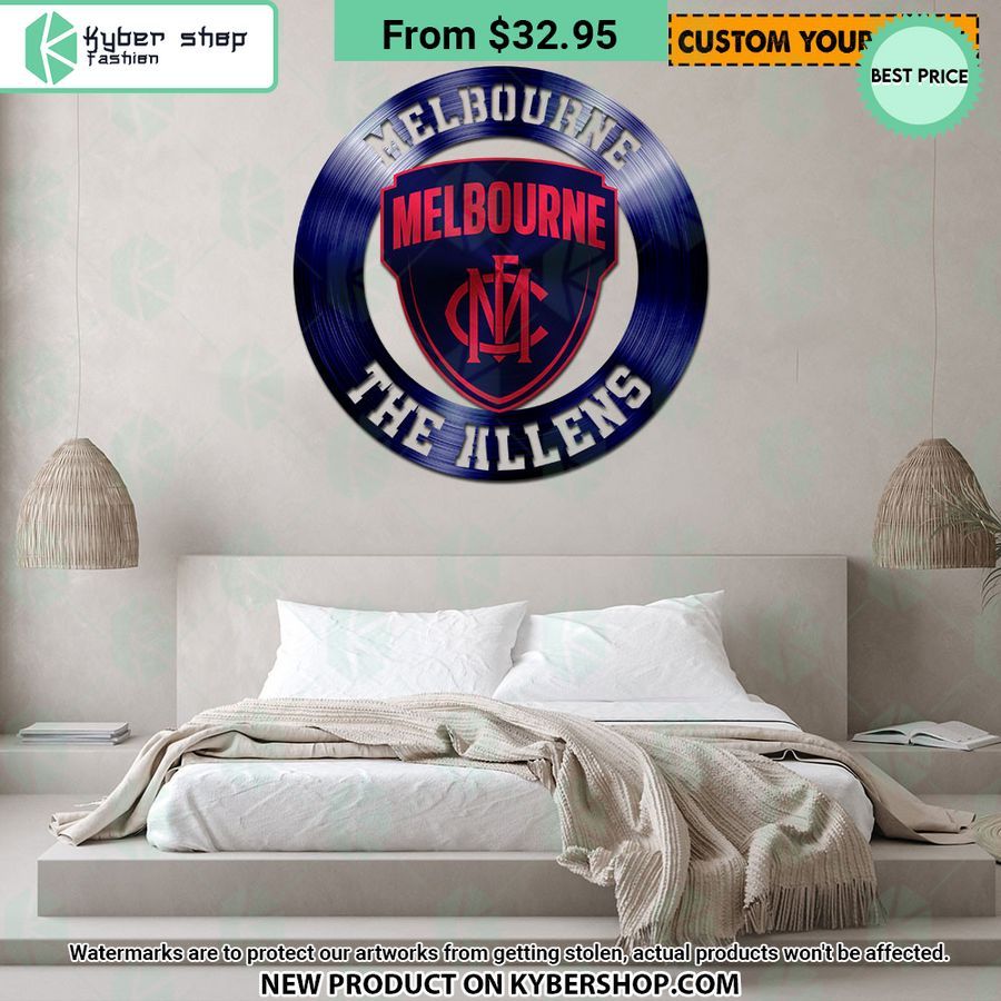Melbourne FC CUSTOM Metal Sign