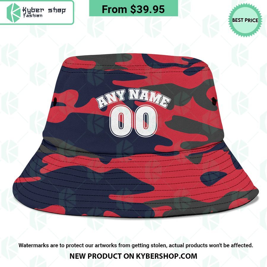 Melbourne Football Club Camo Bucket Hat