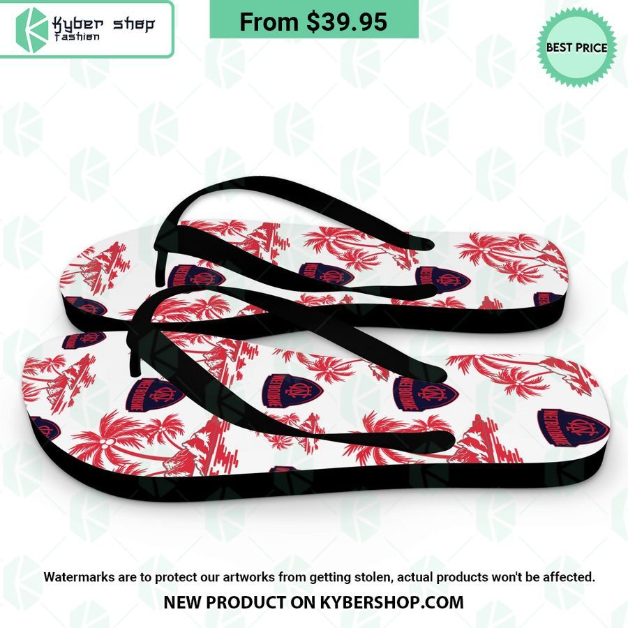 Melbourne Football Club Flip Flop