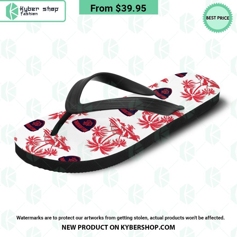 Melbourne Football Club Flip Flop