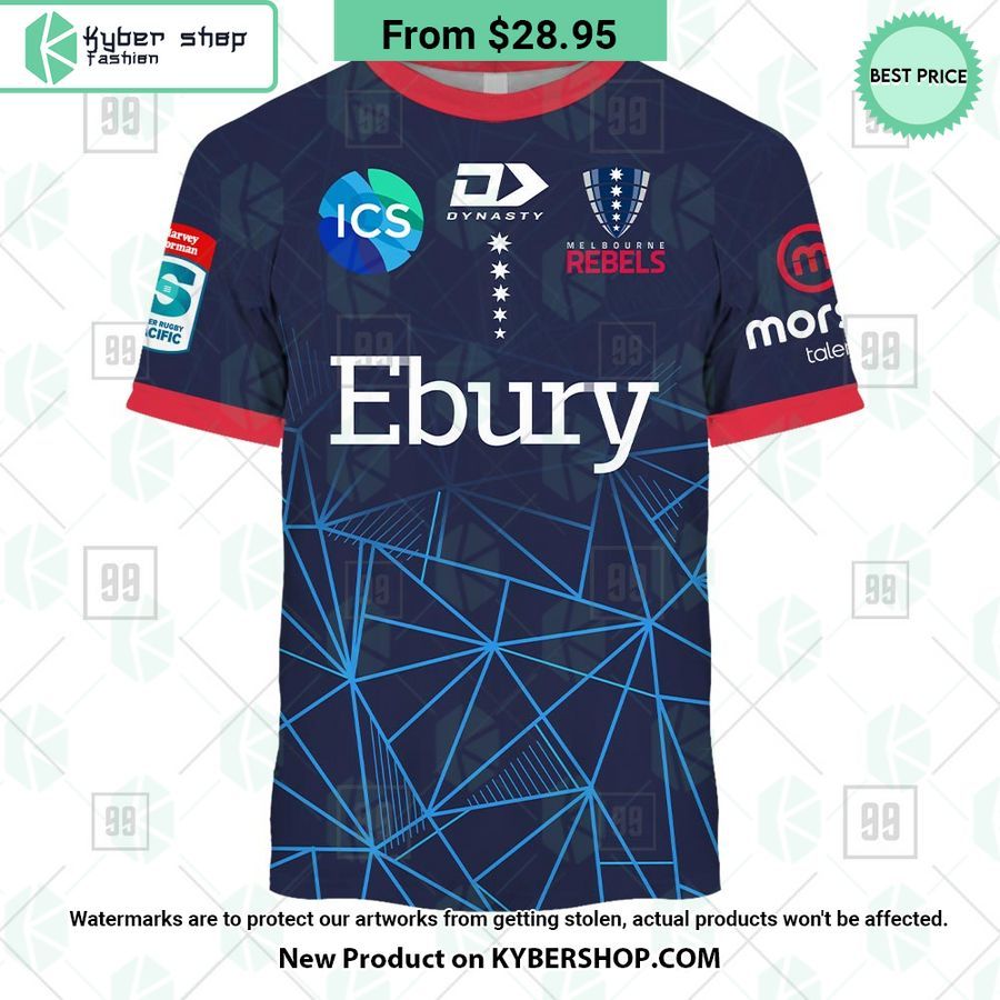 Melbourne Rebels Super Rugby Pacific Home Jersey CUSTOM Hoodie