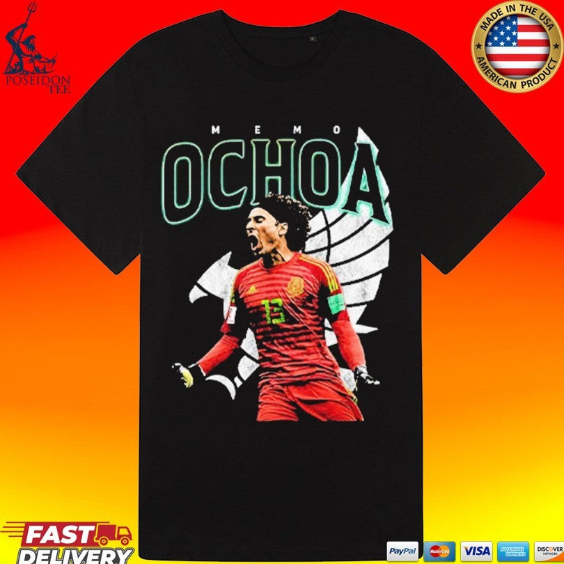 Memo Ochoa Soccer Mexico Goalkeeper T-shirt