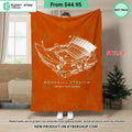 Memorial Stadium Clemson Tigers Blanket