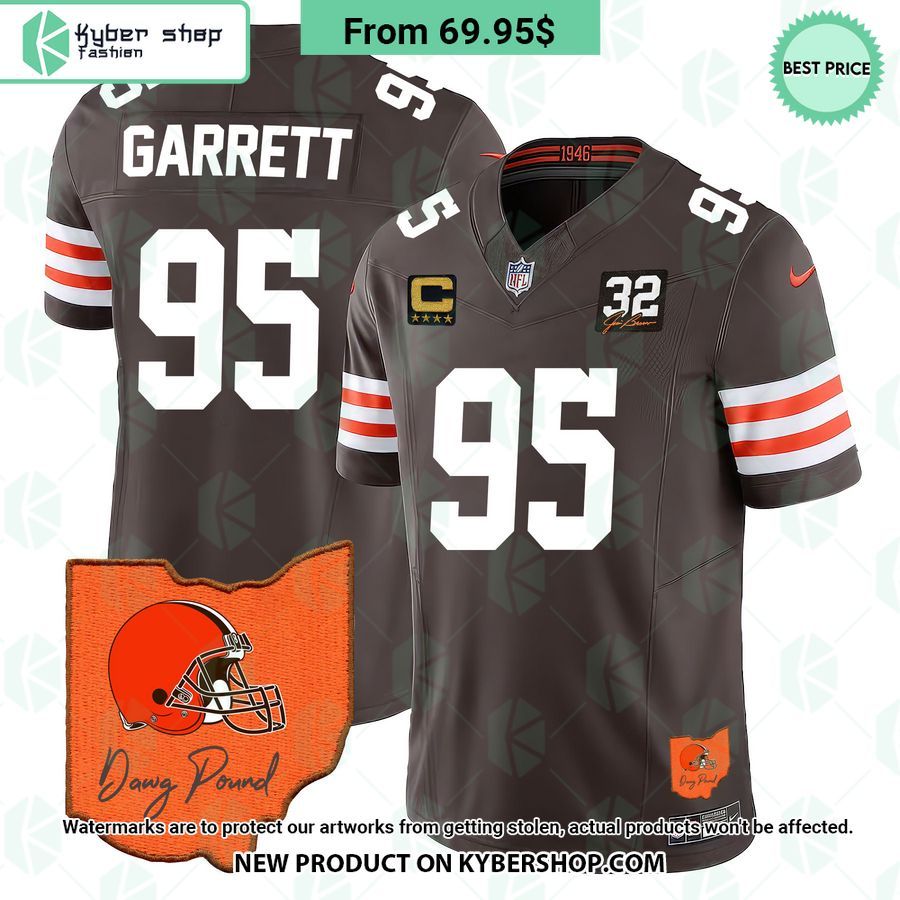 Men’s Cleveland Browns Ohio Map Jersey