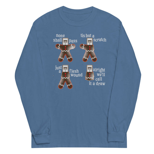 Alright We'll Call It A Draw Gingerbread Unisex Long Sleeve Tee