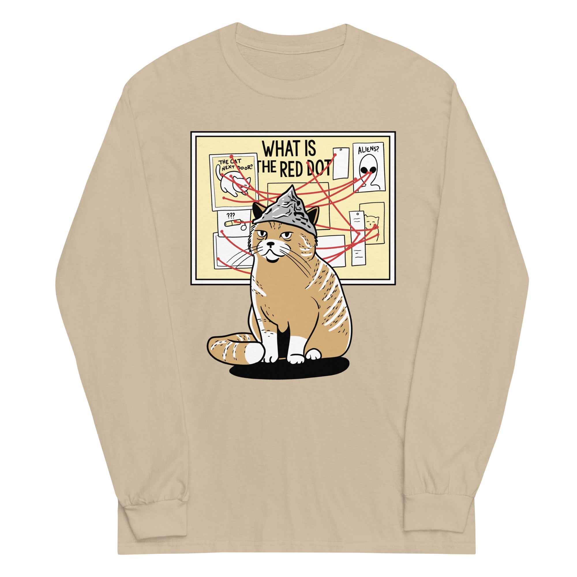 What Is The Red Dot? Unisex Long Sleeve Tee