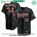 Men’s Los Angeles Dodgers Mexico Cool Base Black Jersey