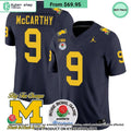 Men’s Michigan Wolverines Rose Bowl Patch Jersey