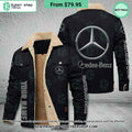 Mercedes-Benz CUSTOM Fleece Leather Jacket