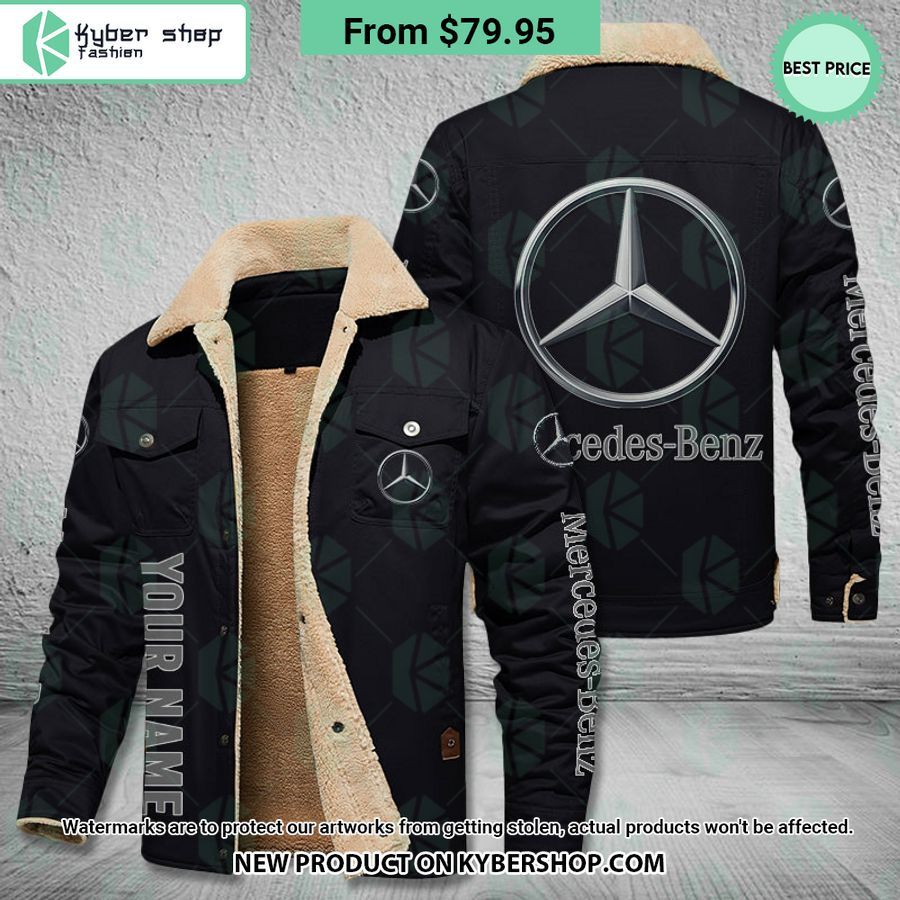 Mercedes-Benz CUSTOM Fleece Leather Jacket