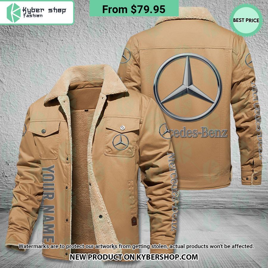 Mercedes-Benz CUSTOM Fleece Leather Jacket
