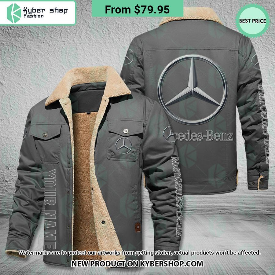 Mercedes-Benz CUSTOM Fleece Leather Jacket