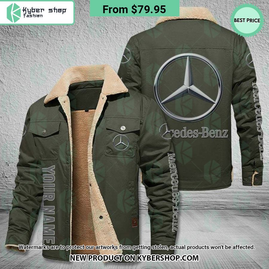 Mercedes-Benz CUSTOM Fleece Leather Jacket