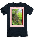 Merry Christmas Washington Redwood Tree Card T-Shirt