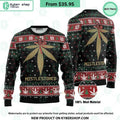 Merry Christmas Weed Mistlestoned Sweater