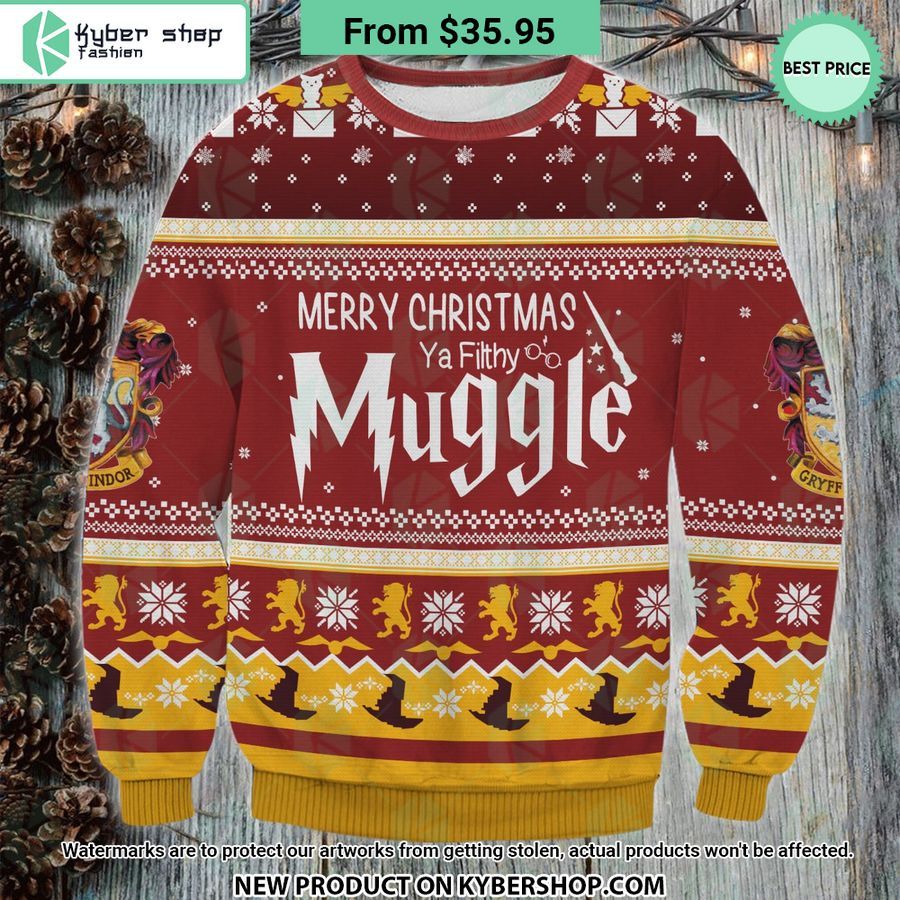 Merry Christmas Ya Filthy Muggle Sweater