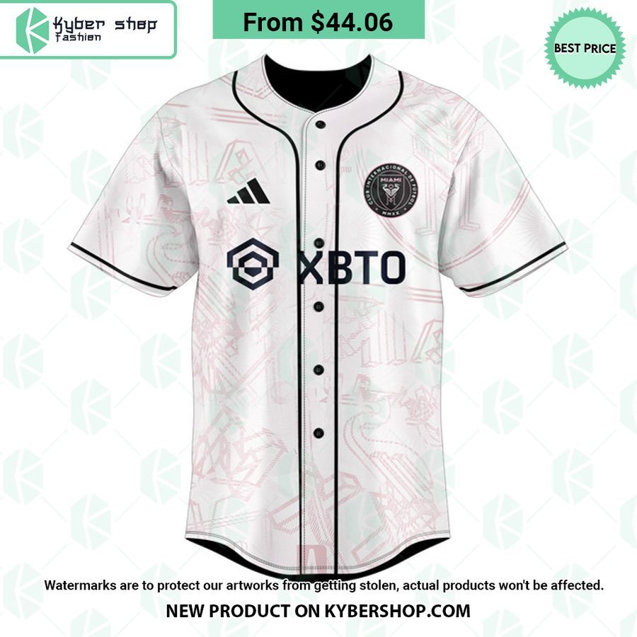 Messi 10 Inter Miami Baseball Jersey