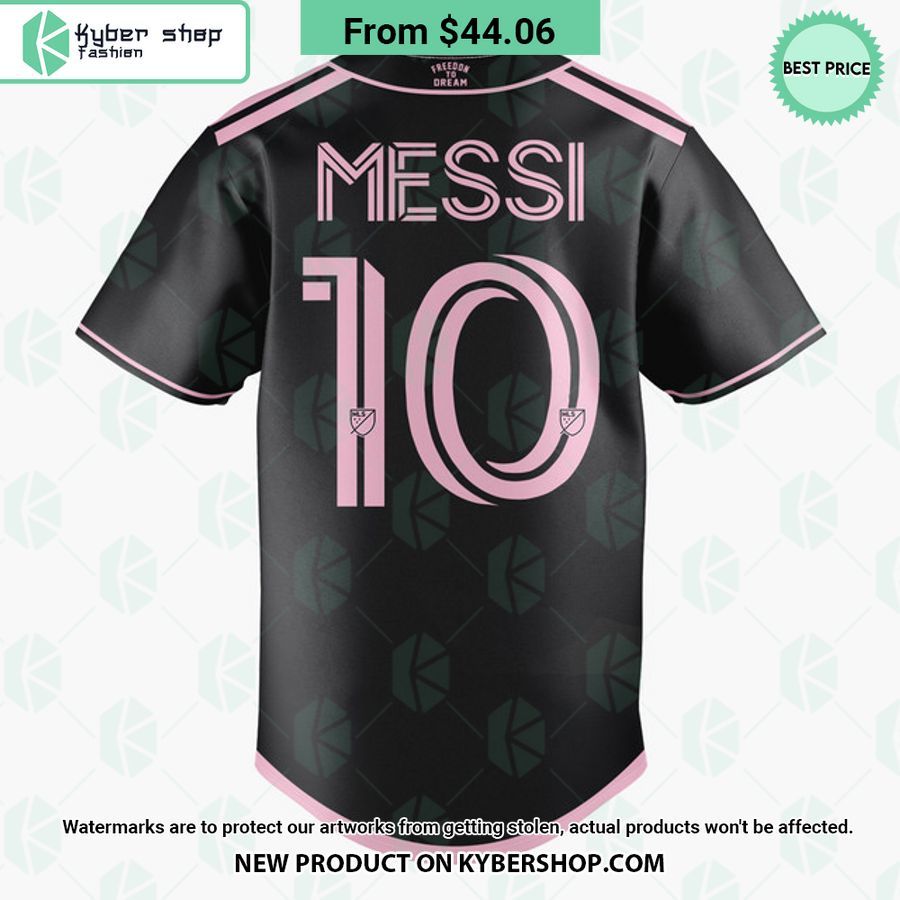 Messi 10 Inter Miami XBTO Baseball Jersey