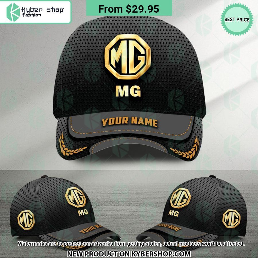 MG Car Custom Name Cap