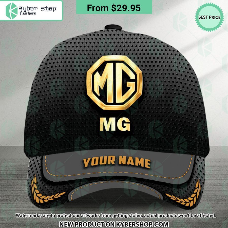 MG Car Custom Name Cap