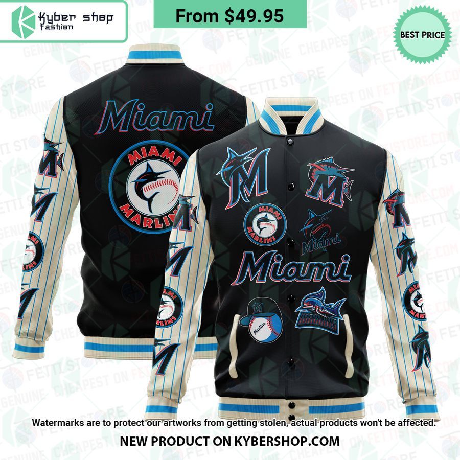 Miami Marlins MLB Varsity Jacket
