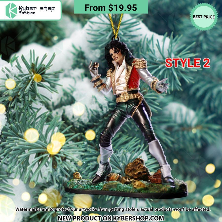 Michael Jackson Ornament