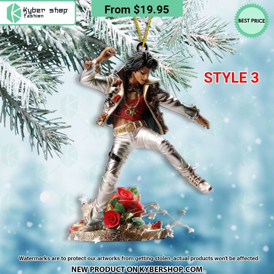 Michael Jackson Ornament