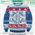 Michelob Ultra Born To Drink Ugly Christmas Sweater