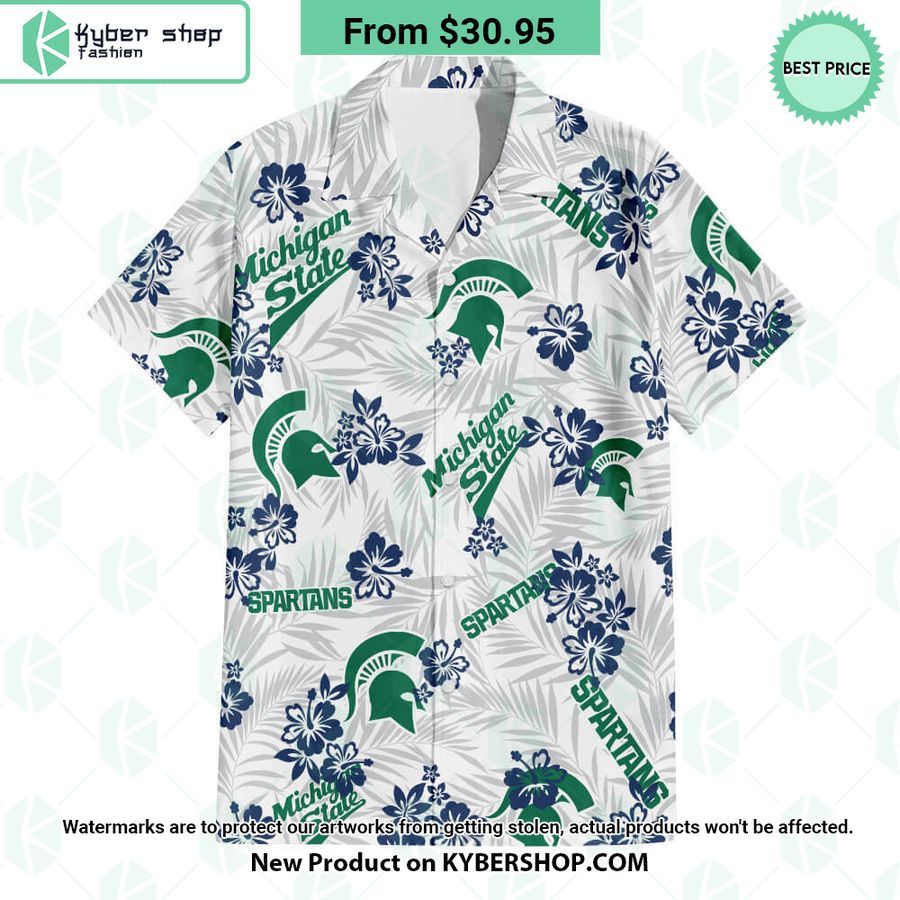 Michigan State University Michigan State Spartans Hawaiian Shirt