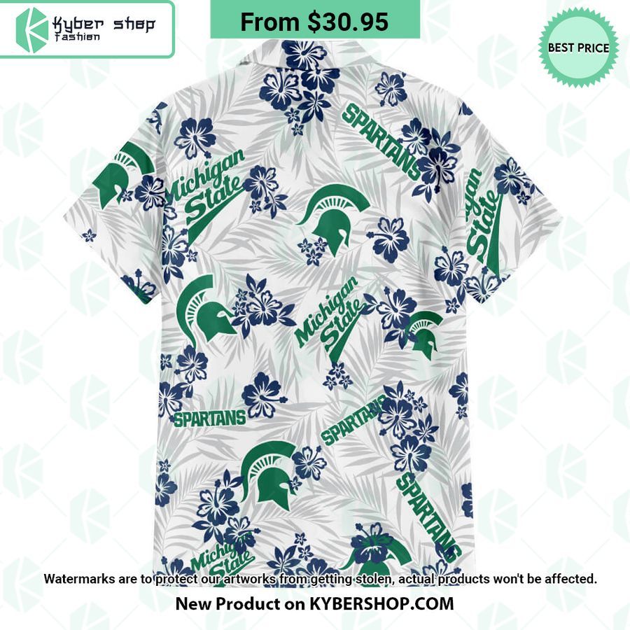 Michigan State University Michigan State Spartans Hawaiian Shirt