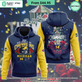 Michigan Wolverines 2024 Rose Bowl Game Champions Hoodie