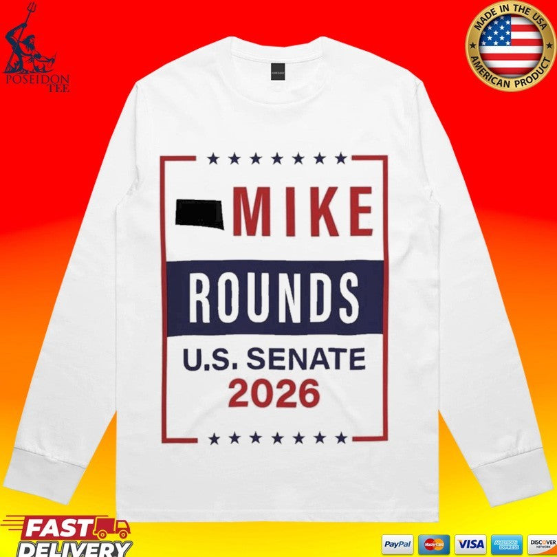 Mike Rounds For Us Senate 2026 South Dakota T-shirt