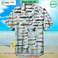 Military Aircraft Hawaiian Shirt